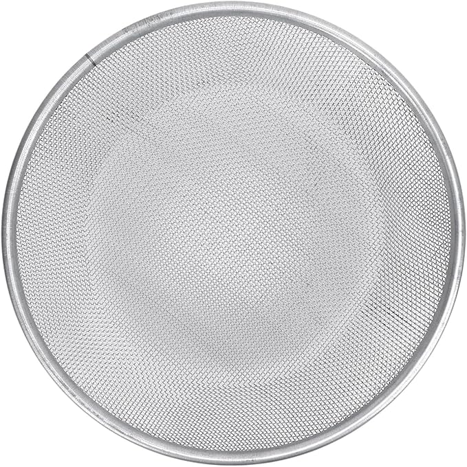 Gardening Strainer Stainless Steel Gardening Strainer Sand Sifter Stable Soil Sifter 50Kg High Load Bearing Efficient Sifting Metal Sand Filter with Anti Slip Gloves for Garden