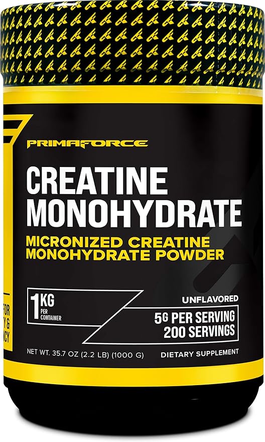 Primaforce Creatine Monohydrate Powder – 1000 Grams - Micronized