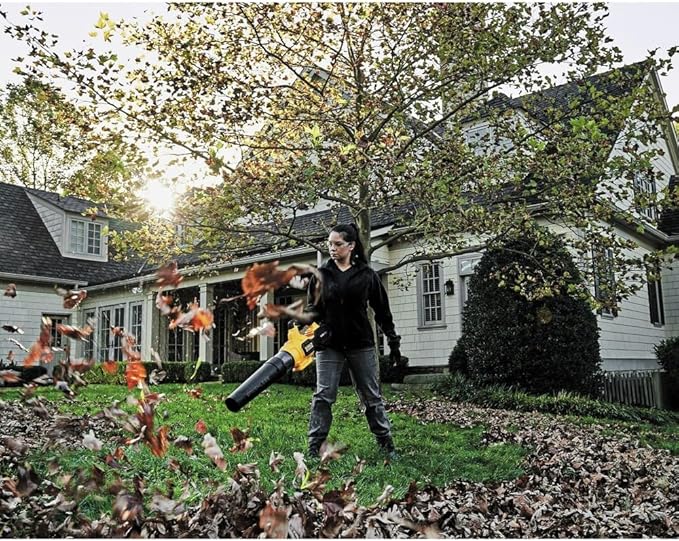 DEWALT 60V MAX* FLEXVOLT Leaf Blower Cordless Handheld 125-MPH 600-CFM Tool Only (DCBL772B)