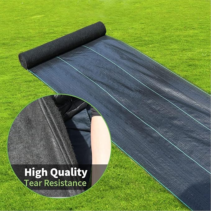 Weed Barrier Landscape Fabric 3.2oz Weed Barrier Fabric 3ft x 300ft Landscaping Fabric Garden Weed Fabric for Gardening