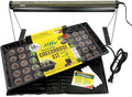 Ferry Morse Your Complete Indoor Seed Starting Kit Including Heat Mat T5 Grow Light Fixture with 50 Cell 42mm Greenhouse