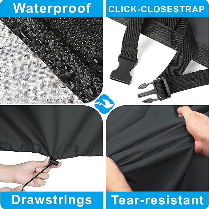 Heavy-Duty Backpack Blower Cover Universal Fit for Multiple Brands of Blowers Waterproof &amp Windproof 600D Oxford Cloth with UV Protection – All-Weather Dust Cover.