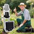 Knee Seat for Gardening with Straps – Ergonomic Garden Kneeler and Seat with Knee Pads &amp Joint Support Gardening Workseat for Seniors Yard &amp Farm Work