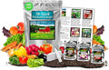 B&ampKM Farms Heirloom Seed Vault 20 Varieties 20000+ Non-GMO Seeds Long-Term Storage (Survival/Prepper Large)