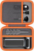 khanka Hard Storage Case for WOLFBOX MF200 Electric Air Duster Compatible with Wolfbox MF200 Air Compressor and Accessories Case Only