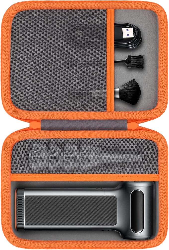 khanka Hard Storage Case for WOLFBOX MF200 Electric Air Duster Compatible with Wolfbox MF200 Air Compressor and Accessories Case Only