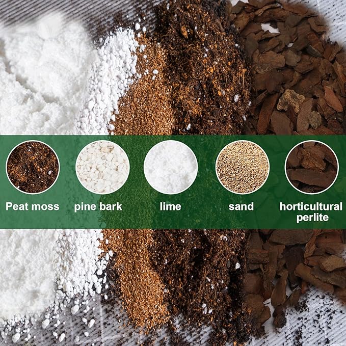 All-Natural Potting Soil for Anthurium &amp Indoor Plants 10qt - Enhanced Drainage No Additives | Premium Indoor Plant Soil Mix