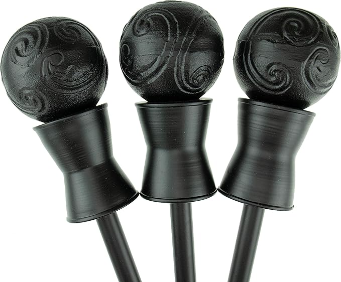 CLEVER GARDEN Heavy Duty Decorative Hose Guide - Round 3 Pack