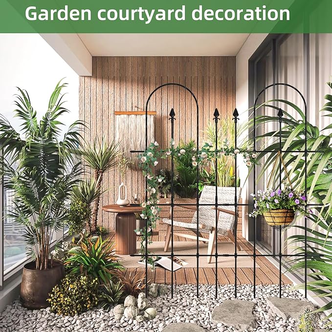 Garden for Climbing Plants - Trellis for Climbing Plants Outdoor for Vines Plant Fresh Flower Vegetable Support Plant Trellis Outdoor:82.5*55(2 Pack)