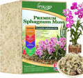 Legigo 3.3lb Natural Sphagnum Moss for Plants 60QT Long Fiber Orchid Moss Potting Mix Dried Sphagnum Moss for Plants Indoor Orchid Repotting Succulent Carnivorous Plants Terrarium and Reptiles