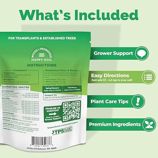 Mycorrhizae for Trees – Natural Soil Support for Trees &amp Shrubs 16 oz
