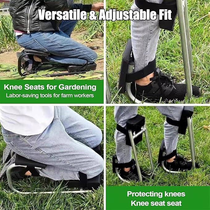 Kneeling Device for Gardening Knee Seat for Gardening Bricklayer Kneeling Device Kneeling Seat Kneeling Device for Bricklayers Ergonomic Knee Protection &amp Ankle Support Knee Seats (1)