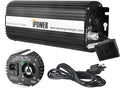 iPower 400W Ballast Digital Dimmable Electronic Horticulture Ballast Suit for Hydroponic HPS MH Grow Light System Black