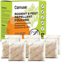 Mouse Rodent Repellent Peppermint Oils: Rate/Spiders/Moths/Ants/Roaches/Silverfish Deterrent - Squirrel Repellent - Car Engines/RV/Truck/Boat/Garage/Shed/Cabin - Indoor Mice Repellent Pouches