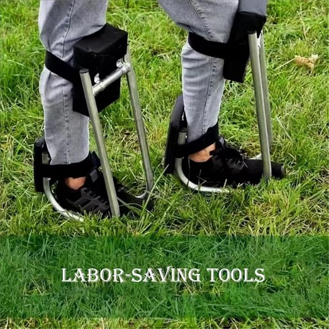 Knee Seat for Gardening Knee Seat Leg Brace for Gardening One Leg Kneeling Brace with Seat Wearable Kneeling Chair for Gardening Portable Labor-Saving Tools for Farm Work(1 PCS)