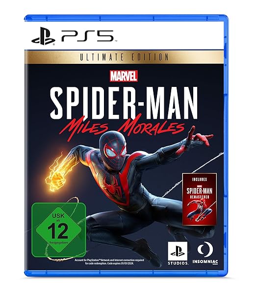 Marvel's Spider-Man: Miles Morales Ultimate Edition inkl. Spider-Man Remastered- [PlayStation 5]