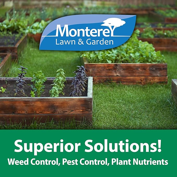 Monterey 70% Neem Oil Bundled with Measuring Spoon - Organic Gardening Fungicide Insecticide Miticide - Kills Eggs Larvae and Insects - 1 Gallon