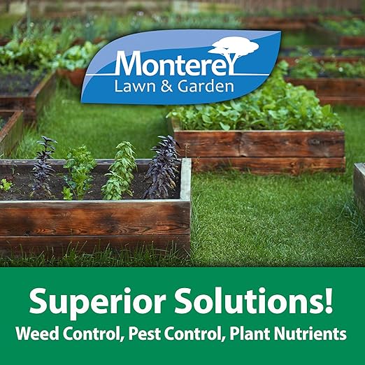 Monterey B.t. Bundled with Measuring Spoon - Biological Insecticide for Organic Gardening - 1 Gallon