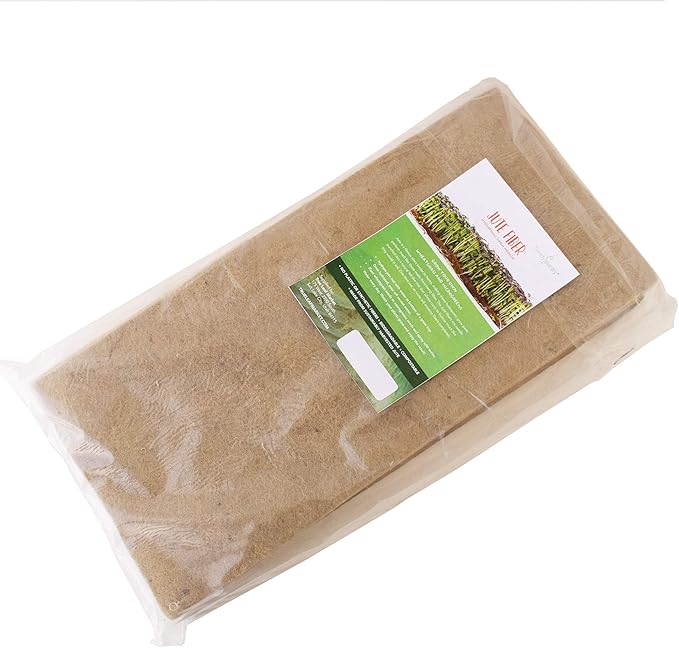 Handy Pantry Pro Micro Jute Microgreens Grow Mats 10x20 Inches for 1020 Growing Trays - Pack of 100 Pads - Hydroponic Grow Media for Micro Greens &amp Wheatgrass