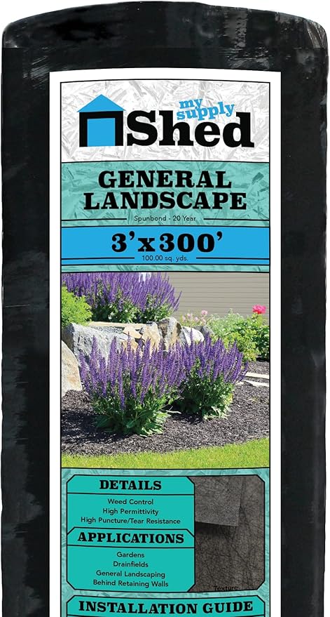 General Landscape Fabric by My Supply Shed (3'x300' 3oz)