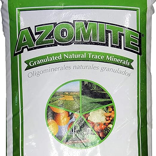 AZOMITE® Granulated Natural Trace Mineral Fertilizer &amp Soil Amendment – OMRI Listed® for Organic Use – Mined in Utah