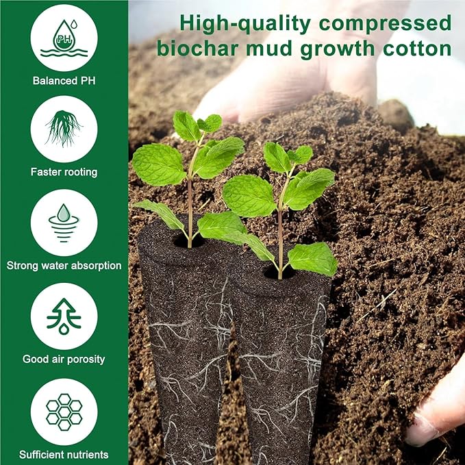 Net Pots for Hydroponics 100PCS Reusable Hydroponic Seed Pod Baskets