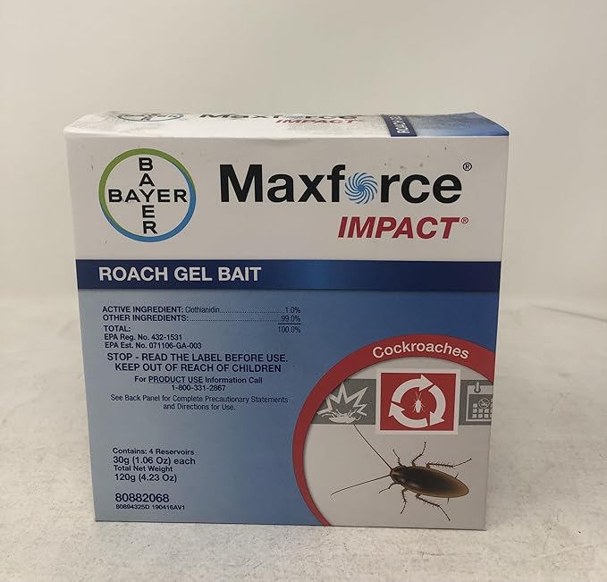 Bayer - Maxforce Impact 4 Tips 4 plungers 4 reservoirs