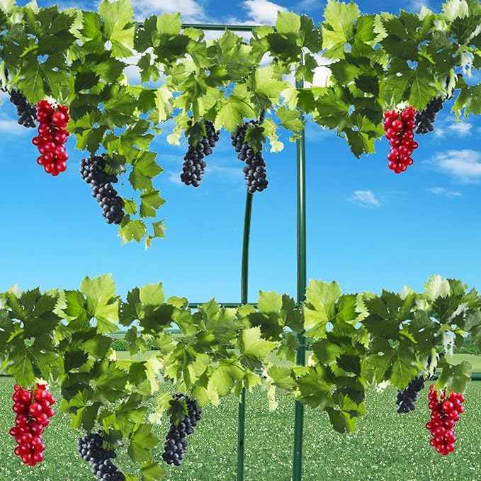 Strong Camel Greenhouse Replacement Frame for Larger Hot Garden House  Support Arch Frame Climbing Plants/Flowers/Vegetables (6.5'x 7' x 7.2')