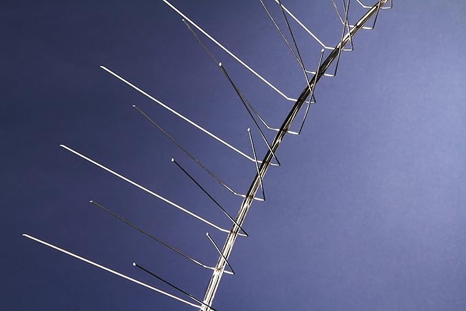 Nixalite Pigeon Spike Stainless Steel Bird Spikes (100 Ft 50-2 Ft. Strips)