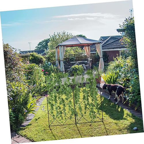 2pcs Garden Trellis for Climbing Plants Plant Support Stand for Vines and Flowers Folding Gardening Rack for Use