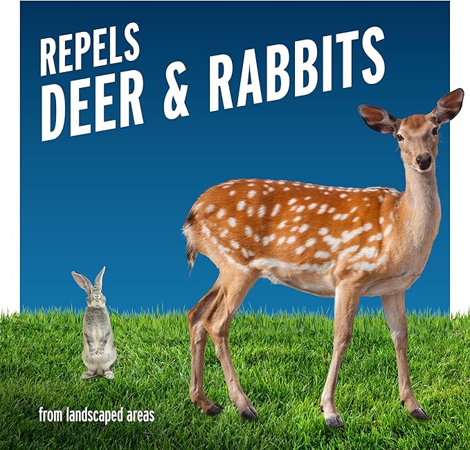Liquid Fence Deer And Rabbit Repellent Granular 2 Pounds Apply Year-Round