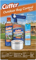 Cutter Outdoor Bug Control Pack Complete Backyard Bug Solution Value Pack