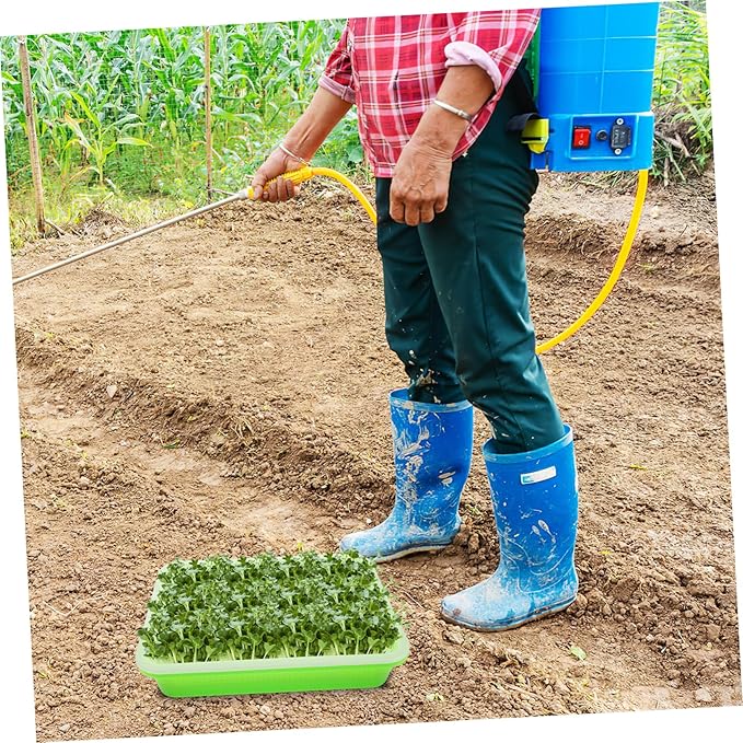 BESPORTBLE Hydroponic Seed Sprouter Tray Plant Trays for Sprouts Mason Jar Sprouting Kit
