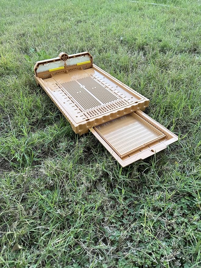 [New] Apimaye 8 Frame Screen Bottom Board with Bottom Tray &amp Pollen Trap