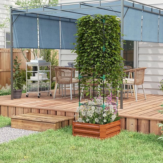 Galvanized Steel Raised Garden Bed - 24X24