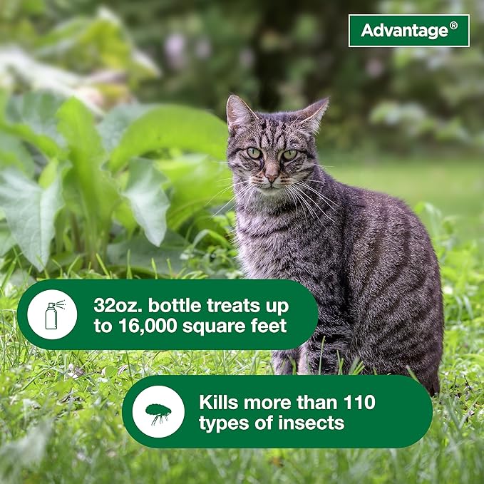 Advantage Yard &amp Premise Spray | Kills Fleas &amp Ticks &amp More | 32 oz.
