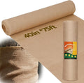 40 Inch x 75 Feet Garden Burlap Fabric - Heavy Duty Burlap Roll High Denisty Jute Fabric Natural Burlap for Plant Protection Weed Barrier Wedding Decor and DIY Crafts