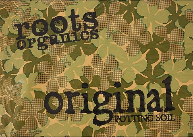 Roots Organics ROD75 Hydroponic Gardening Original Coco Fiber Based Potting Soil 0.75 Cubic Feet 2 Pack