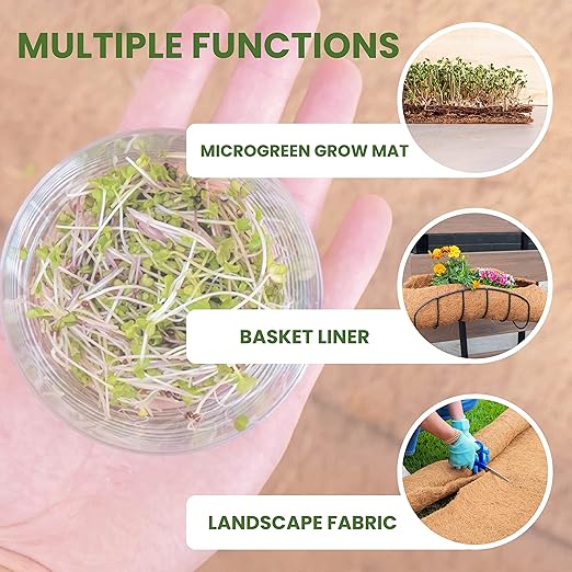 Envelor 4 ft. x 8 ft. Coconut Fiber Planter Liner EN-CGS-4x8-1