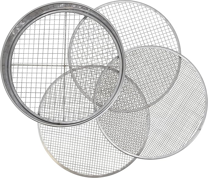 Worm Castings Sifter - 4 Screens