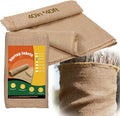 40 Inch x 40 Feet Garden Burlap Fabric - Heavy Duty Burlap Roll High Denisty Jute Fabric Natural Burlap for Plant Protection Weed Barrier Wedding Decor and DIY Crafts