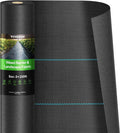 VIVOSUN Premium Weed Barrier Landscape Fabric Heavy Duty 3ftx100ft 5oz Double-Layered Weed Control Mat with High Permeability Commercial Ground Cover Easy Set up &amp Superior Weed Control