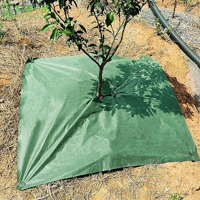 Durable Weed Barrier Landscape Fabric Permeable Ground Cover Gardening Weed Control Cloth for Construction Projects Greenhouse Easy to Install(0.6mx100m)