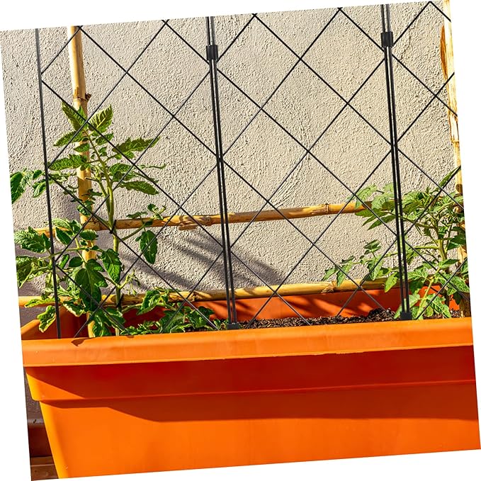 VANZACK Garden Trellis for Climbing Plants Multi-Functional Folding Support Stand for Vines Vegetables and Flowers Easy Installation and Reusable Design for Indoor and Outdoor Use