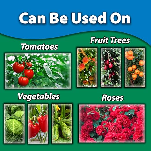 Monterey Horticultural Oil Ready to Spray Bundled with Garden Measuring Spoon - Treatment for Control of Insects - OMRI Listed - 32 oz