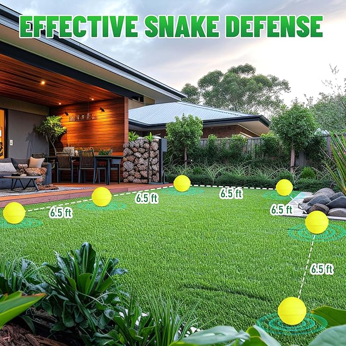 Snake Away Repellent for Outdoors 36 Pcs Snake Repellent for Yard Pet Safe Powerful to Get Rid of Snakes from House Patio Lawn Garden Garage Outside Camping Fishing