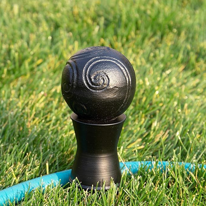 CLEVER GARDEN Heavy Duty Decorative Hose Guide - Round 3 Pack