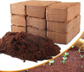 9-Pack Premium Organic Coco Coir Bricks for Plants - Low EC &amp pH Balance - 100% Natural Peat Moss Mix with Coconut Husk Fiber - Perfect for Gardening Potting Soil Substrate - 12.6 lbs