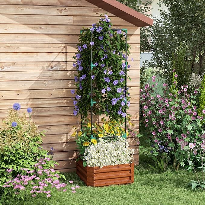 Galvanized Steel Raised Garden Bed - 24X24