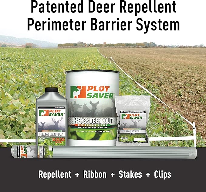 PLOTSAVER ST-W-039 39 x 3/8 Deer Repellent White Fiberglass Stakes (30 Pack)